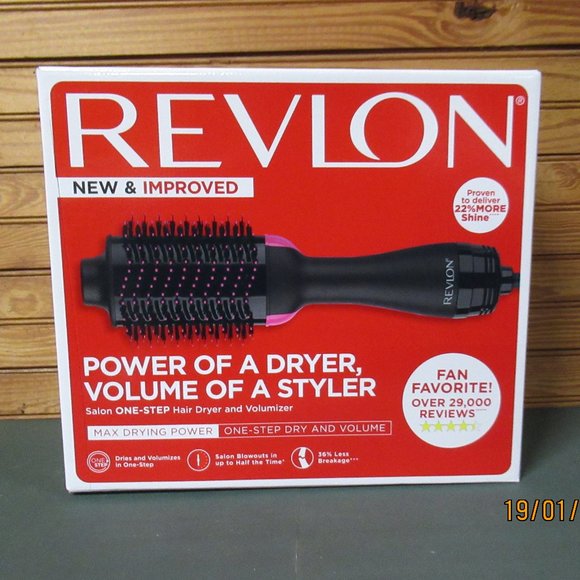 Revlon Hair Revlon New Improved One Step Hair Dryer Volumizer New